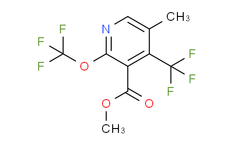 Methyl 5-methyl-2-(trifluoromethoxy)-4-(trifluoromethyl)pyridine-3-carboxylate