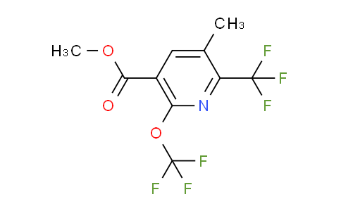Methyl 3-methyl-6-(trifluoromethoxy)-2-(trifluoromethyl)pyridine-5-carboxylate