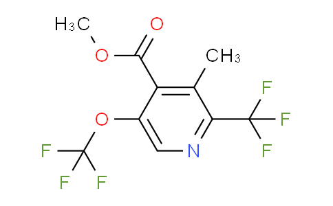 Methyl 3-methyl-5-(trifluoromethoxy)-2-(trifluoromethyl)pyridine-4-carboxylate