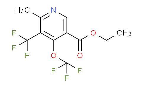 AM69147 | 1361835-57-5 | Ethyl 2-methyl-4-(trifluoromethoxy)-3-(trifluoromethyl)pyridine-5-carboxylate