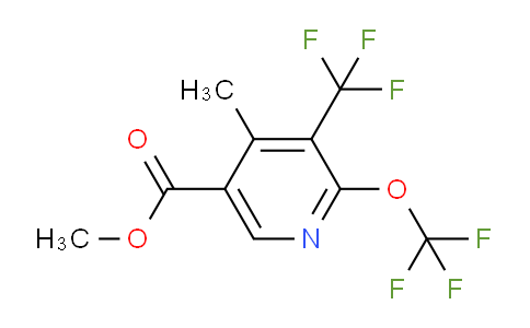 Methyl 4-methyl-2-(trifluoromethoxy)-3-(trifluoromethyl)pyridine-5-carboxylate