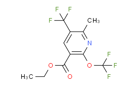 AM69155 | 1361835-70-2 | Ethyl 2-methyl-6-(trifluoromethoxy)-3-(trifluoromethyl)pyridine-5-carboxylate