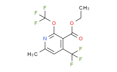 AM69157 | 1361713-36-1 | Ethyl 6-methyl-2-(trifluoromethoxy)-4-(trifluoromethyl)pyridine-3-carboxylate