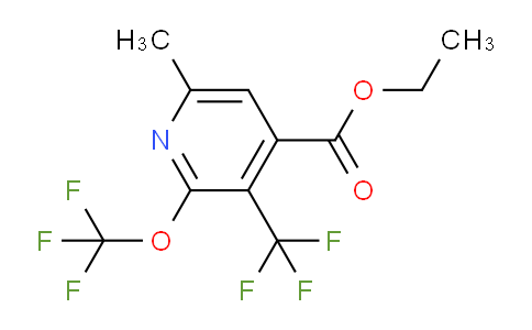 AM69158 | 1361818-69-0 | Ethyl 6-methyl-2-(trifluoromethoxy)-3-(trifluoromethyl)pyridine-4-carboxylate