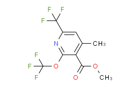 AM69159 | 1361713-15-6 | Methyl 4-methyl-2-(trifluoromethoxy)-6-(trifluoromethyl)pyridine-3-carboxylate