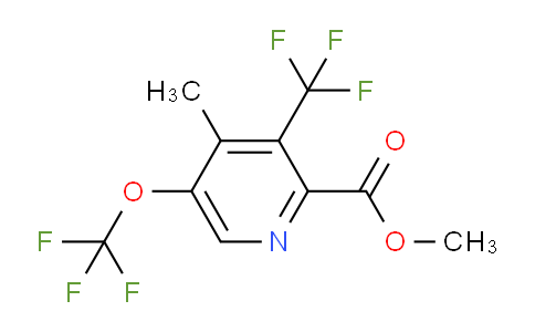 AM69162 | 1361796-24-8 | Methyl 4-methyl-5-(trifluoromethoxy)-3-(trifluoromethyl)pyridine-2-carboxylate