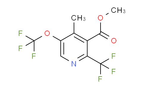 AM69163 | 1361796-29-3 | Methyl 4-methyl-5-(trifluoromethoxy)-2-(trifluoromethyl)pyridine-3-carboxylate