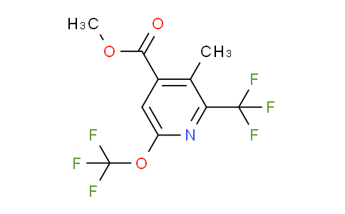 AM69168 | 1361920-05-9 | Methyl 3-methyl-6-(trifluoromethoxy)-2-(trifluoromethyl)pyridine-4-carboxylate