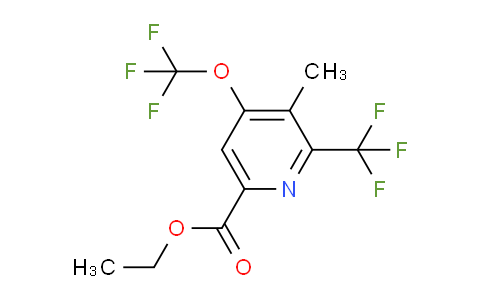 AM69169 | 1361835-78-0 | Ethyl 3-methyl-4-(trifluoromethoxy)-2-(trifluoromethyl)pyridine-6-carboxylate