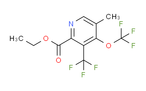 AM69171 | 1361796-45-3 | Ethyl 5-methyl-4-(trifluoromethoxy)-3-(trifluoromethyl)pyridine-2-carboxylate