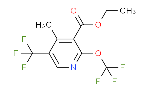 AM69179 | 1361920-20-8 | Ethyl 4-methyl-2-(trifluoromethoxy)-5-(trifluoromethyl)pyridine-3-carboxylate