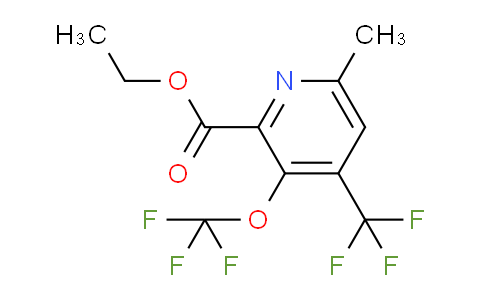 AM69183 | 1361885-75-7 | Ethyl 6-methyl-3-(trifluoromethoxy)-4-(trifluoromethyl)pyridine-2-carboxylate