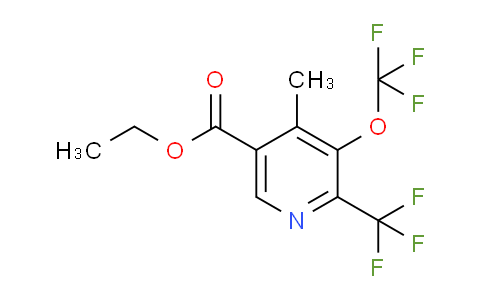 AM69184 | 1361775-66-7 | Ethyl 4-methyl-3-(trifluoromethoxy)-2-(trifluoromethyl)pyridine-5-carboxylate