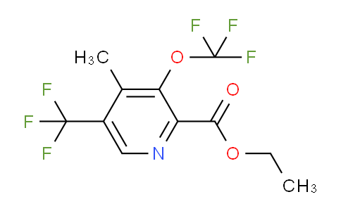 AM69185 | 1361903-20-9 | Ethyl 4-methyl-3-(trifluoromethoxy)-5-(trifluoromethyl)pyridine-2-carboxylate