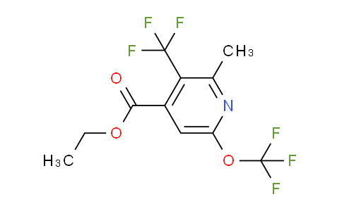 AM69187 | 1361773-93-4 | Ethyl 2-methyl-6-(trifluoromethoxy)-3-(trifluoromethyl)pyridine-4-carboxylate