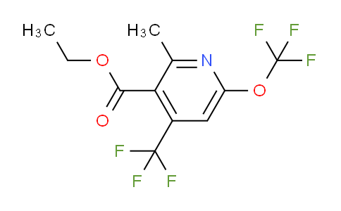 AM69188 | 1361874-24-9 | Ethyl 2-methyl-6-(trifluoromethoxy)-4-(trifluoromethyl)pyridine-3-carboxylate