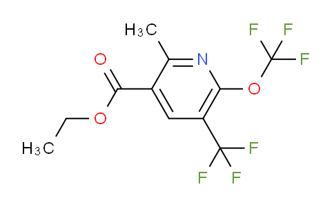 AM69189 | 1361732-77-5 | Ethyl 2-methyl-6-(trifluoromethoxy)-5-(trifluoromethyl)pyridine-3-carboxylate
