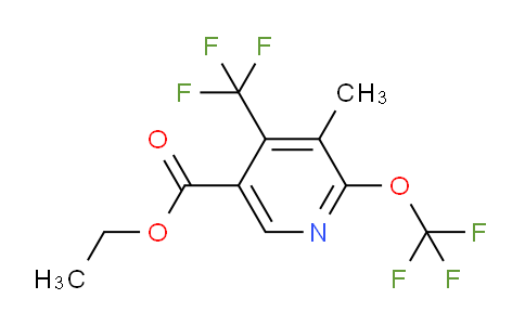 AM69190 | 1361786-37-9 | Ethyl 3-methyl-2-(trifluoromethoxy)-4-(trifluoromethyl)pyridine-5-carboxylate