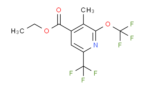 AM69196 | 1361922-36-2 | Ethyl 3-methyl-2-(trifluoromethoxy)-6-(trifluoromethyl)pyridine-4-carboxylate