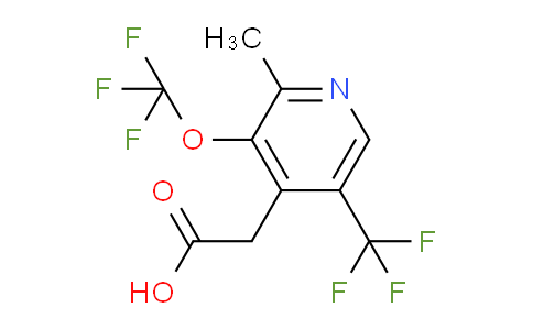 AM69197 | 1361922-52-2 | 2-Methyl-3-(trifluoromethoxy)-5-(trifluoromethyl)pyridine-4-acetic acid