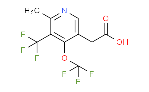 AM69203 | 1361807-18-2 | 2-Methyl-4-(trifluoromethoxy)-3-(trifluoromethyl)pyridine-5-acetic acid