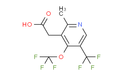 AM69204 | 1361713-59-8 | 2-Methyl-4-(trifluoromethoxy)-5-(trifluoromethyl)pyridine-3-acetic acid