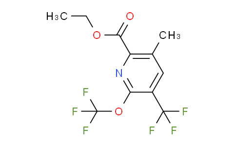 AM69218 | 1361796-55-5 | Ethyl 5-methyl-2-(trifluoromethoxy)-3-(trifluoromethyl)pyridine-6-carboxylate