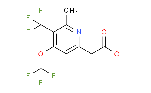 AM69229 | 1361903-26-5 | 2-Methyl-4-(trifluoromethoxy)-3-(trifluoromethyl)pyridine-6-acetic acid