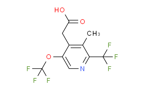 AM69233 | 1361733-22-3 | 3-Methyl-5-(trifluoromethoxy)-2-(trifluoromethyl)pyridine-4-acetic acid