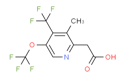 AM69235 | 1361713-69-0 | 3-Methyl-5-(trifluoromethoxy)-4-(trifluoromethyl)pyridine-2-acetic acid