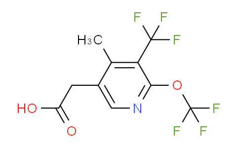 AM69239 | 1361796-77-1 | 4-Methyl-2-(trifluoromethoxy)-3-(trifluoromethyl)pyridine-5-acetic acid