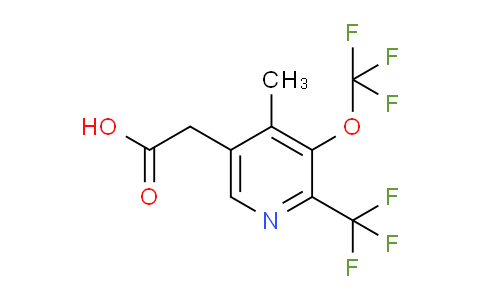 AM69245 | 1361922-65-7 | 4-Methyl-3-(trifluoromethoxy)-2-(trifluoromethyl)pyridine-5-acetic acid