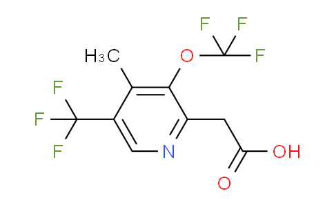 AM69248 | 1361733-32-5 | 4-Methyl-3-(trifluoromethoxy)-5-(trifluoromethyl)pyridine-2-acetic acid