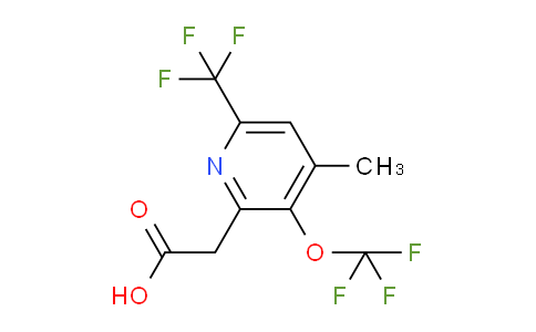 AM69253 | 1361774-26-6 | 4-Methyl-3-(trifluoromethoxy)-6-(trifluoromethyl)pyridine-2-acetic acid
