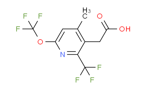 AM69260 | 1361836-27-2 | 4-Methyl-6-(trifluoromethoxy)-2-(trifluoromethyl)pyridine-3-acetic acid