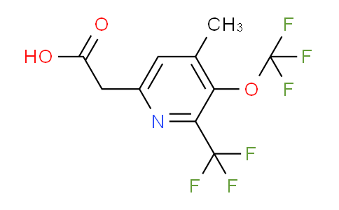AM69262 | 1361886-13-6 | 4-Methyl-3-(trifluoromethoxy)-2-(trifluoromethyl)pyridine-6-acetic acid