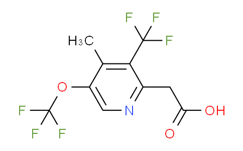 AM69265 | 1361713-73-6 | 4-Methyl-5-(trifluoromethoxy)-3-(trifluoromethyl)pyridine-2-acetic acid