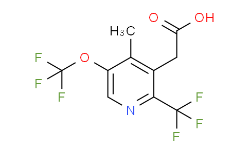 AM69266 | 1361903-46-9 | 4-Methyl-5-(trifluoromethoxy)-2-(trifluoromethyl)pyridine-3-acetic acid