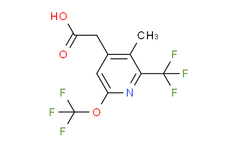 AM69276 | 1361733-42-7 | 3-Methyl-6-(trifluoromethoxy)-2-(trifluoromethyl)pyridine-4-acetic acid