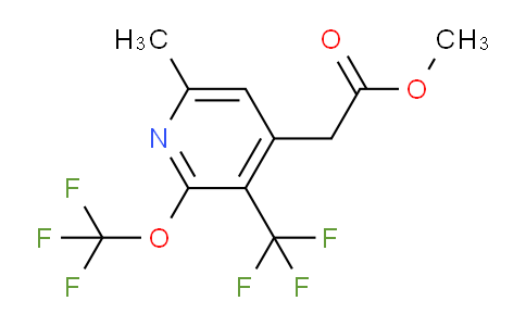 AM69280 | 1361922-75-9 | Methyl 6-methyl-2-(trifluoromethoxy)-3-(trifluoromethyl)pyridine-4-acetate