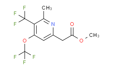 AM69281 | 1361874-88-5 | Methyl 2-methyl-4-(trifluoromethoxy)-3-(trifluoromethyl)pyridine-6-acetate