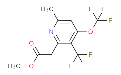 AM69282 | 1361796-91-9 | Methyl 6-methyl-4-(trifluoromethoxy)-3-(trifluoromethyl)pyridine-2-acetate