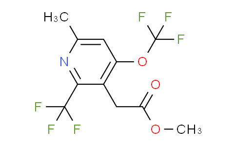 AM69283 | 1361775-89-4 | Methyl 6-methyl-4-(trifluoromethoxy)-2-(trifluoromethyl)pyridine-3-acetate