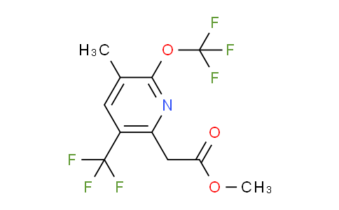 AM69286 | 1361807-57-9 | Methyl 3-methyl-2-(trifluoromethoxy)-5-(trifluoromethyl)pyridine-6-acetate
