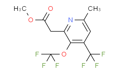 AM69287 | 1361733-51-8 | Methyl 6-methyl-3-(trifluoromethoxy)-4-(trifluoromethyl)pyridine-2-acetate