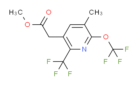 AM69288 | 1361733-59-6 | Methyl 3-methyl-2-(trifluoromethoxy)-6-(trifluoromethyl)pyridine-5-acetate