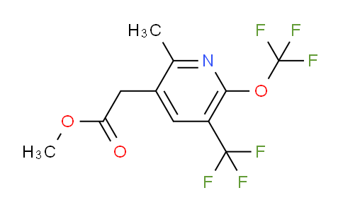 AM69295 | 1361756-91-3 | Methyl 2-methyl-6-(trifluoromethoxy)-5-(trifluoromethyl)pyridine-3-acetate