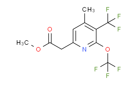 AM69298 | 1361774-50-6 | Methyl 4-methyl-2-(trifluoromethoxy)-3-(trifluoromethyl)pyridine-6-acetate