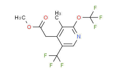 AM69299 | 1361789-36-7 | Methyl 3-methyl-2-(trifluoromethoxy)-5-(trifluoromethyl)pyridine-4-acetate