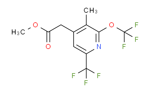 AM69300 | 1361819-37-5 | Methyl 3-methyl-2-(trifluoromethoxy)-6-(trifluoromethyl)pyridine-4-acetate